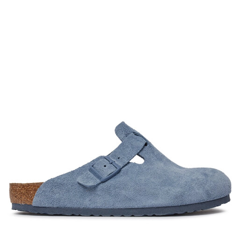 Mules / sandales de bain Birkenstock Boston 1026769 Bleu | chaussures.fr