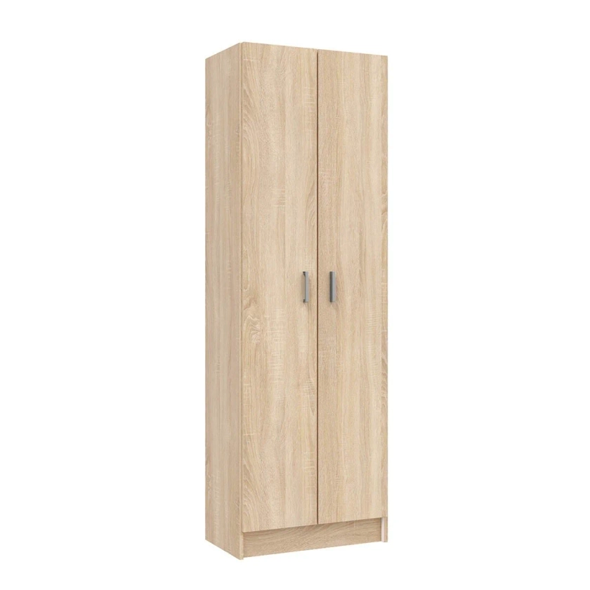 Armoire rangement 2 portes - L73 x H180 cm | Leroy Merlin