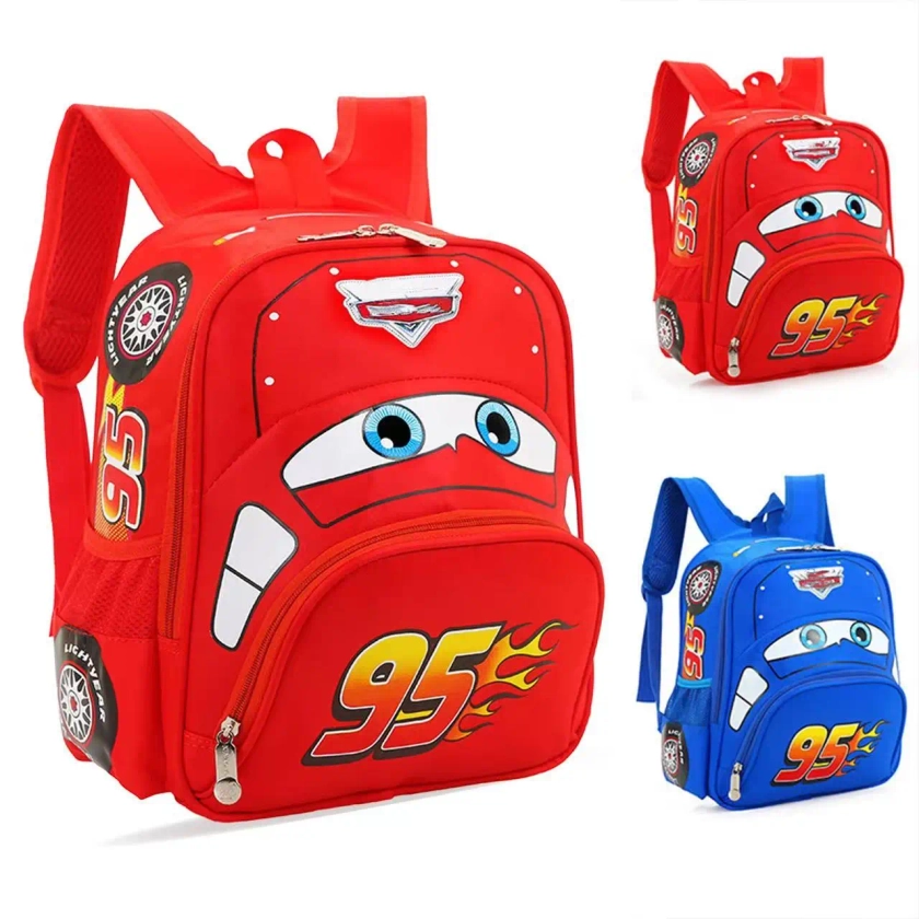 3D Cartoon Cars Backpack - Kidz Country: