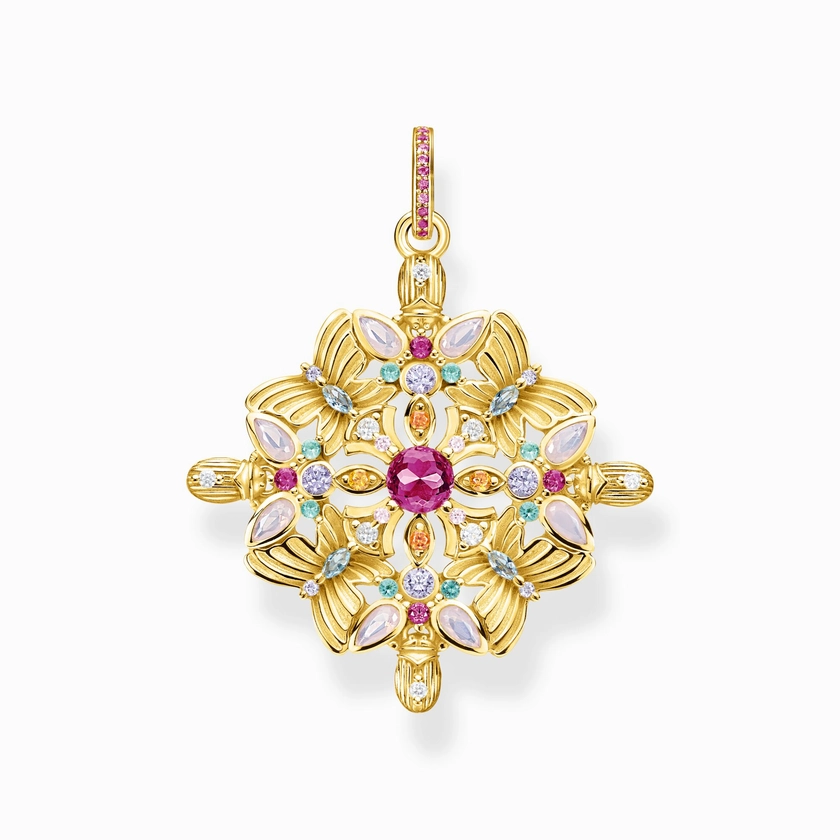 Pendant Amulet Kaleidoscope Butterfly Gold for women – THOMAS SABO