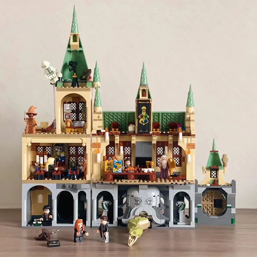 MINISO-Chamber of Secrets Building Blocks Model for Children, Magic Movie, Brinquedos Educativos, Natal e Presente de Aniversário, 76389