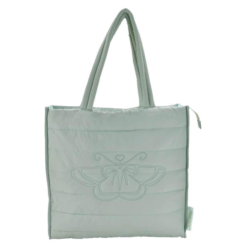 Sage Puffy Tote