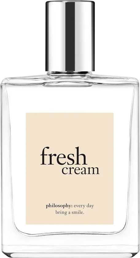 philosophy fresh cream eau de toilette - sweet & captivating women's perfume - with notes of whipped cream, butter cream & tonka bean - luxury perfume for women - long lasting fragrance