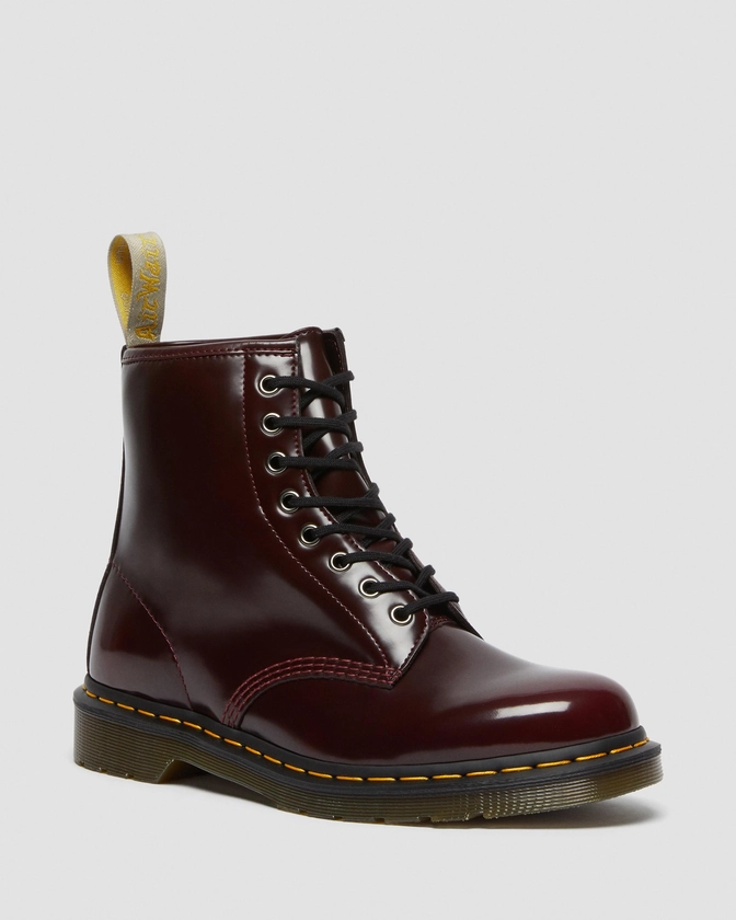 Vegan 1460 Lace Up Boots in Cherry Red | Dr. Martens