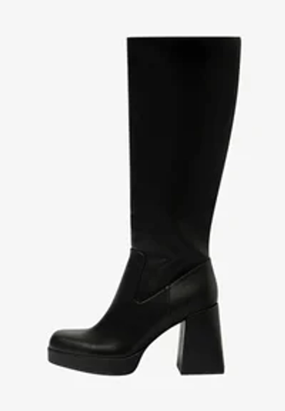 Bottes à talons hauts - black