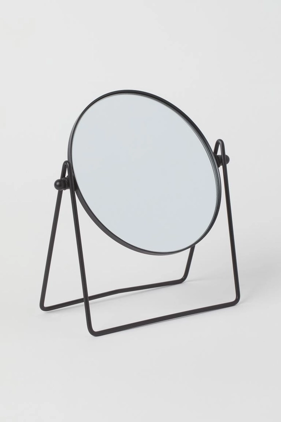 Miroir en métal à poser - Noir - Home All | H&M FR