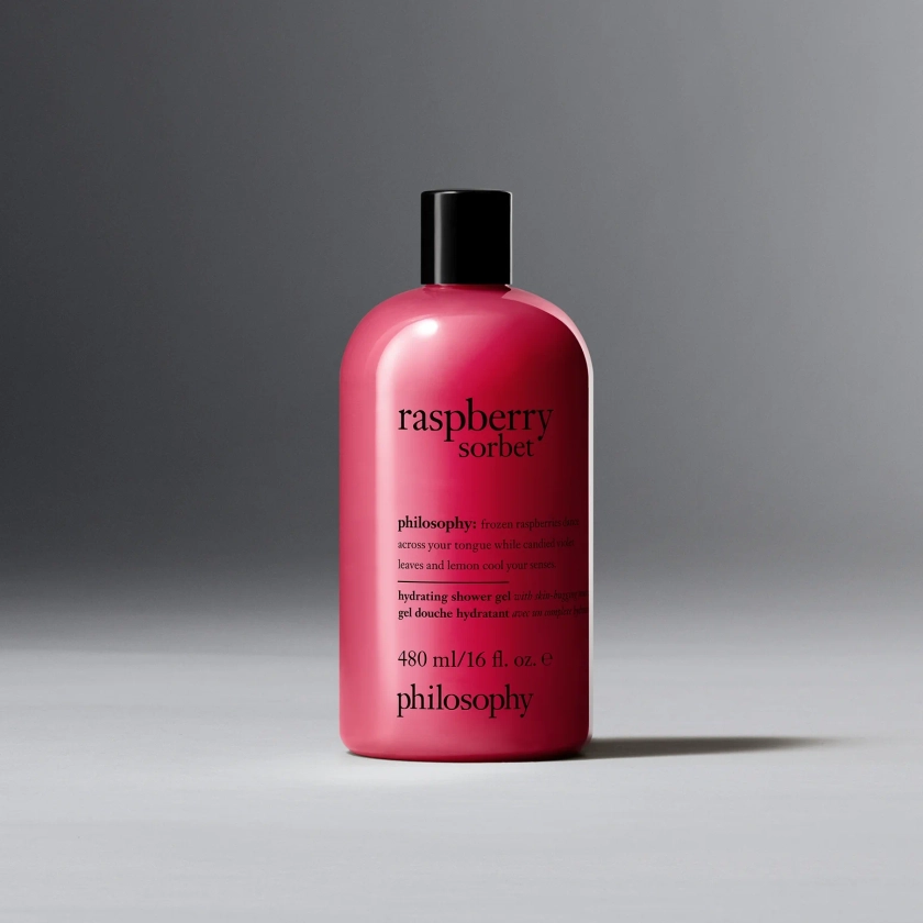 raspberry sorbet hydrating shower gel