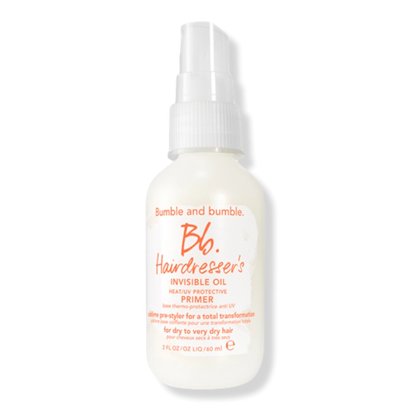 Travel Size Hairdresser's Invisible Oil Heat Protectant Leave In Conditioner Primer - Bumble and bumble | Ulta Beauty