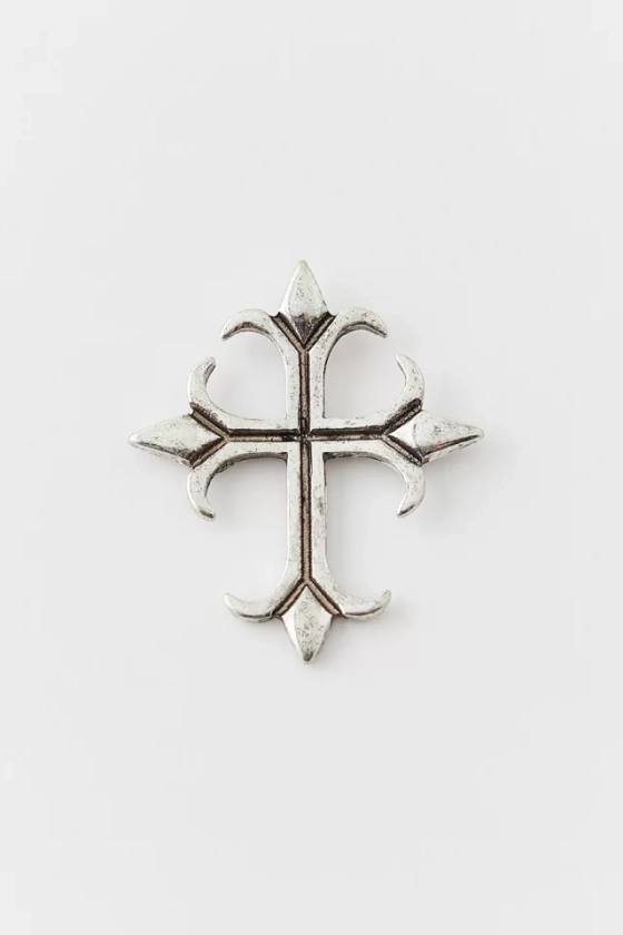 Cross Enameled Pin