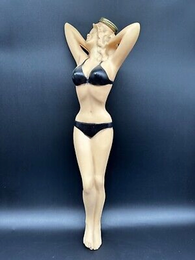 Vintage 1957 Poynter Products Jayne Mansfield Figural Hot Water Bottle US Bikini | eBay