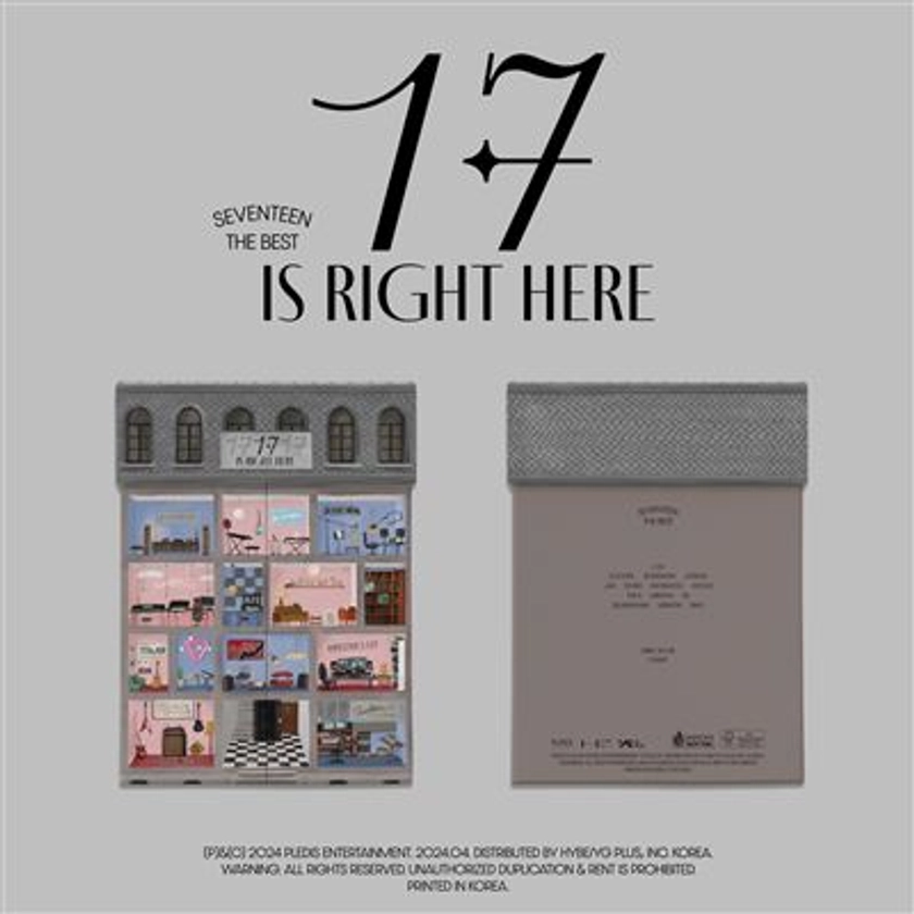 SEVENTEEN BEST ALBUM '17 IS RIGHT HERE'