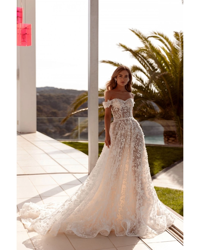 abito da sposa 2024 Tina Valerdi Collezione Luxury Collection Gorgeous by Tina 2024