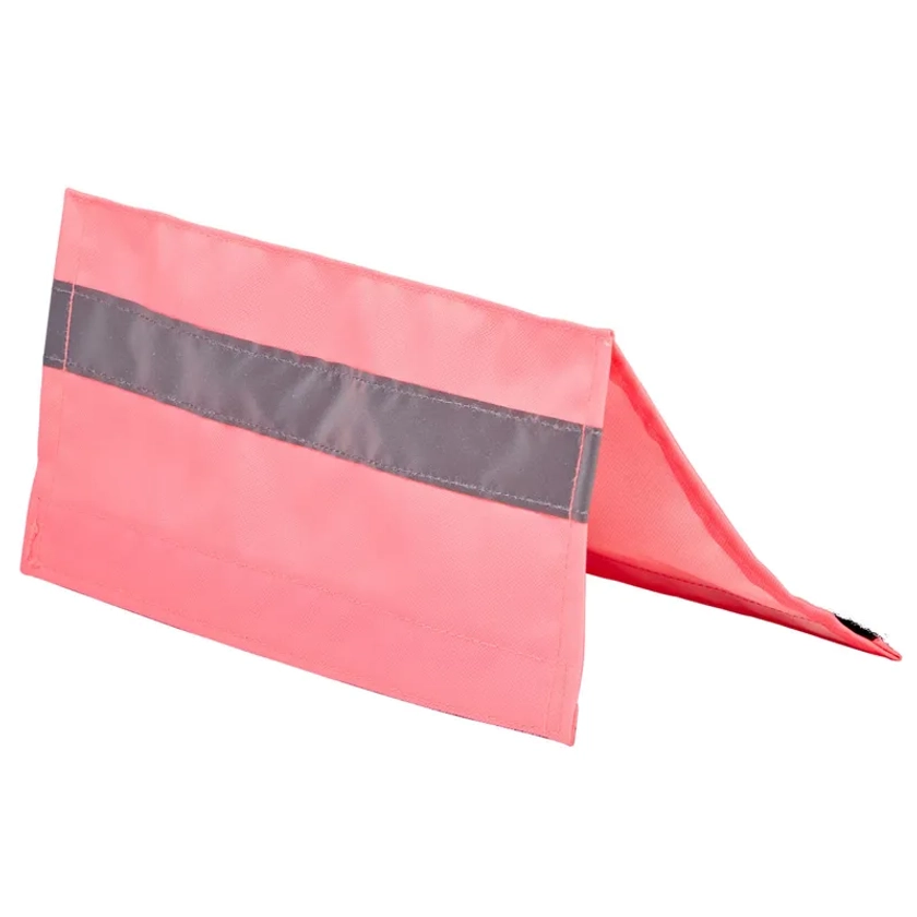 Equisafety Hi-Vis Noseband/Browband/Rein Cover - Pink