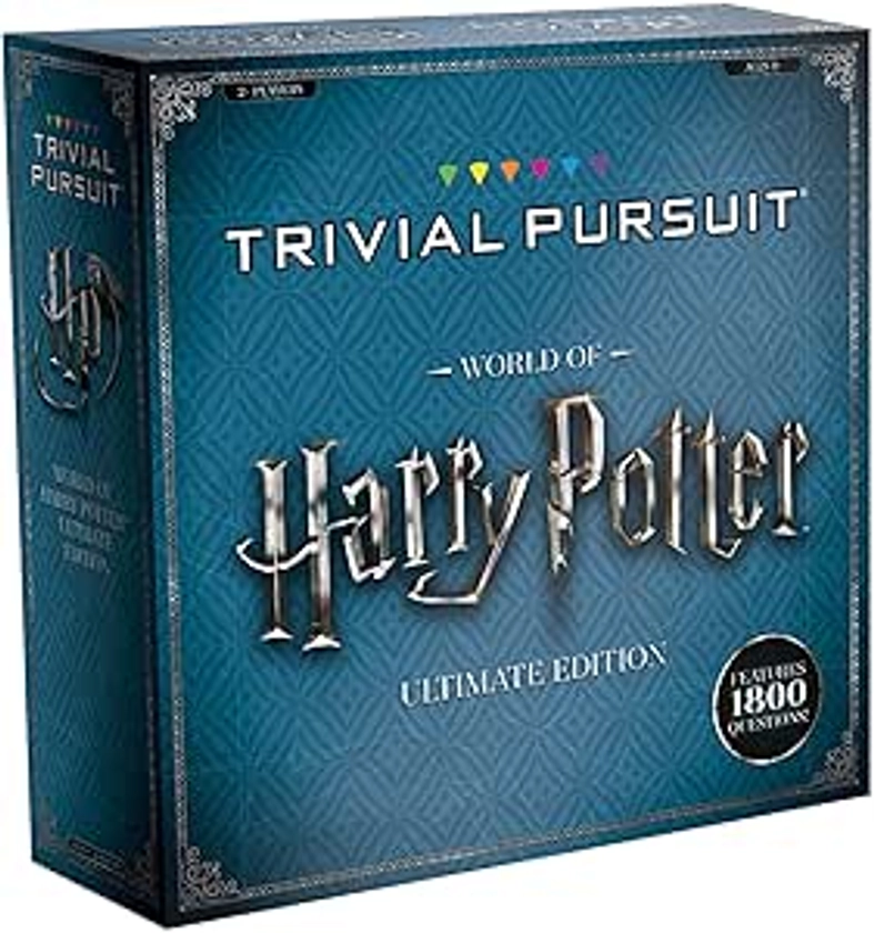 Amazon.com: USAOPOLY Trivial Pursuit World of Harry Potter Ultimate Edition | Trivia Board Game Based On Harry Potter Films | Officially Licensed : Toys & Games