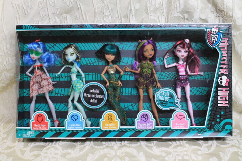 Monster High Skull Shores 5 Pack