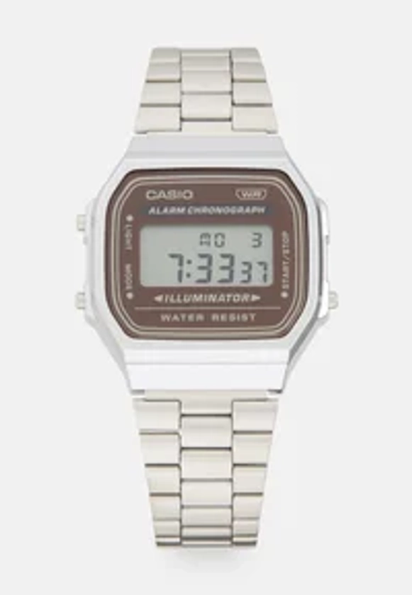 Casio UNISEX - Montre à affichage digital - brown/marron - ZALANDO.FR