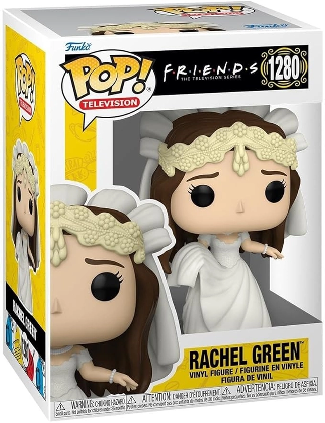 Funko POP! TV: Friends - Wedding Rachel Green - Figuras Miniaturas Coleccionables Para Exhibición - Idea De Regalo - Mercancía Oficial - Juguetes Para Niños Y Adultos - Fans De TV : Amazon.es: Juguetes y juegos