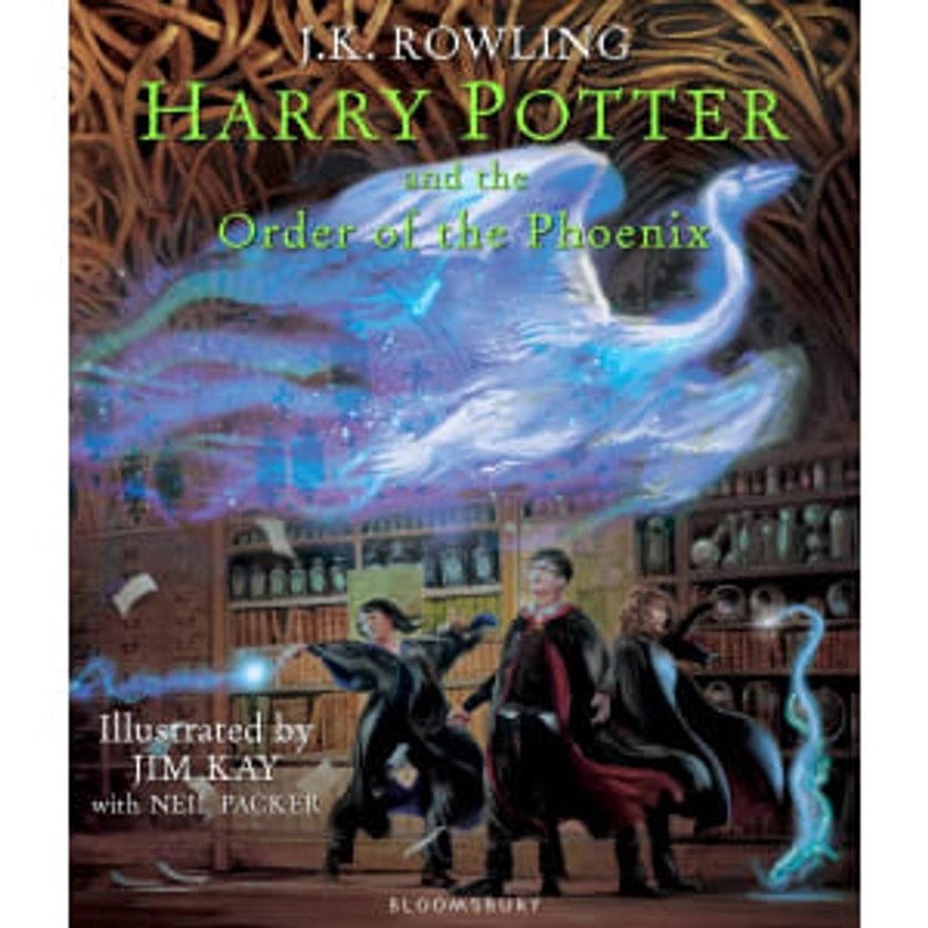 Harry Potter and the Order of Phoenix: Illustrated Edition by J.K. Rowling - Book