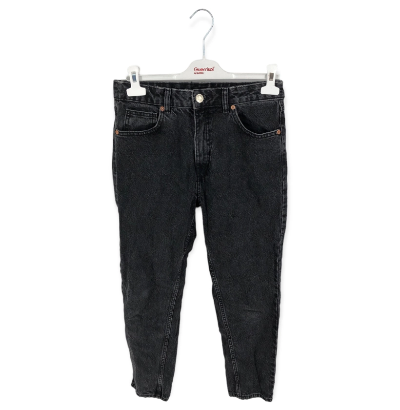 ZARA - JEANS COUPE LARGE - 38