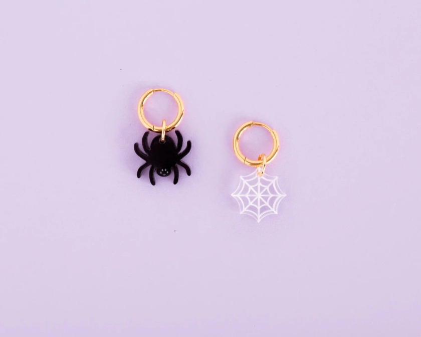 Spider with Spider Web Set x Spooky Collection