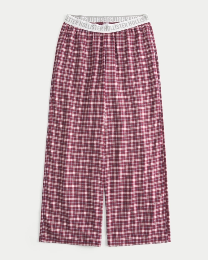 Women's 24/7 Baggy Flannel Pajama Pants | Women's | HollisterCo.ca