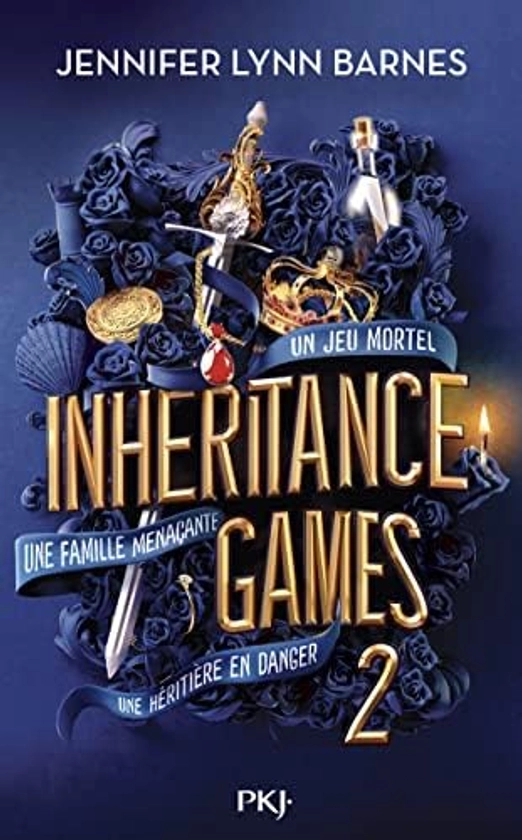 Inheritance Games - tome 02 : Les héritiers disparus (2) : Barnes, Jennifer Lynn, Fournier, Guillaume: Amazon.fr: Livres