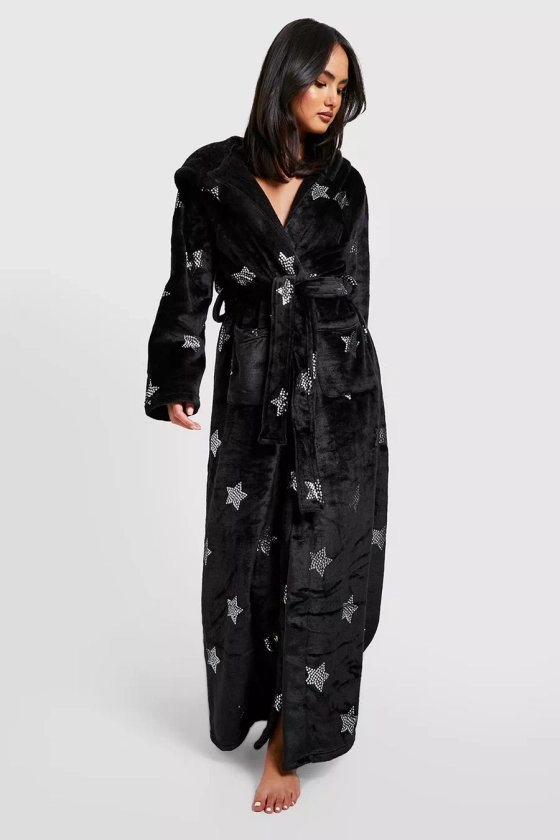 Long Super Soft Star Robe