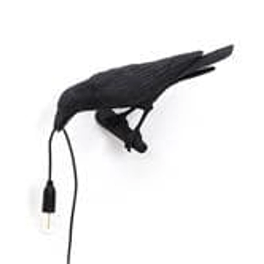 Applique gauche Oiseau H12,3cm BIRD Noir - 134,40 €