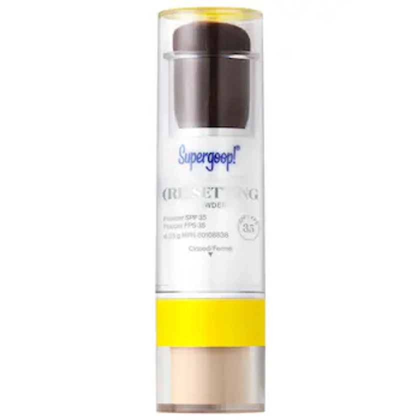 (Re)setting 100% Mineral Powder SPF 35 Mineral Sunscreen - Supergoop! | Sephora