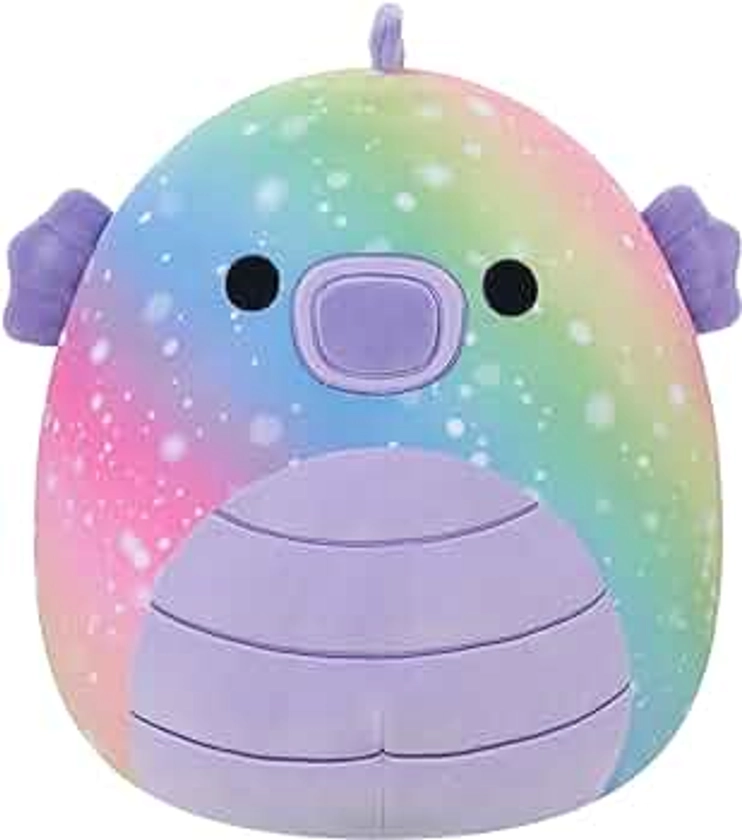 Squishmallows Original 16-Inch Emerald Rainbow Galaxy Seahorse - Large Ultrasoft Official Jazwares Plush