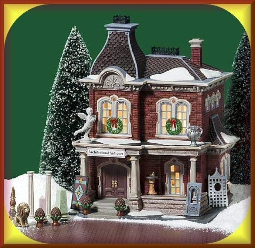 Department 56 Christmas In The City Architectural Antiques (Set of 17)