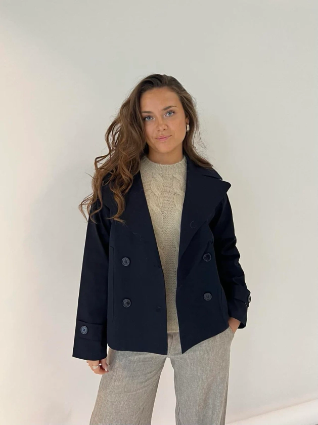 Catinka trenchcoat - Navy