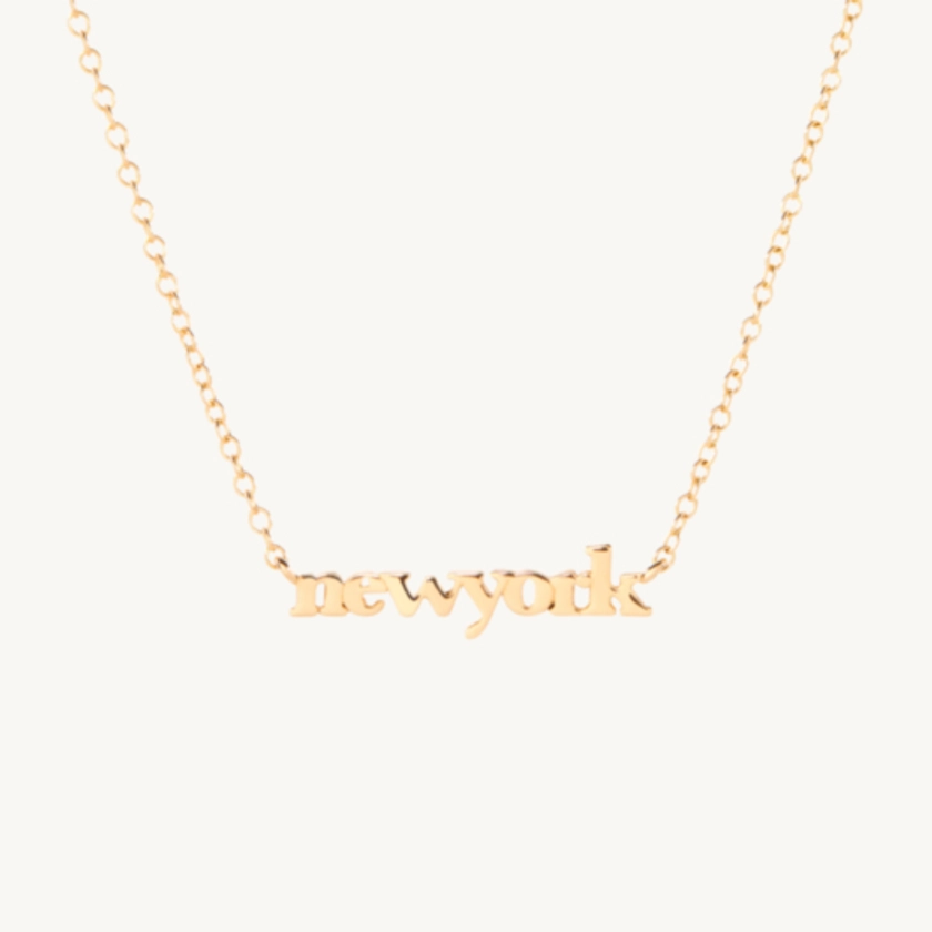Tiniest Name Necklace