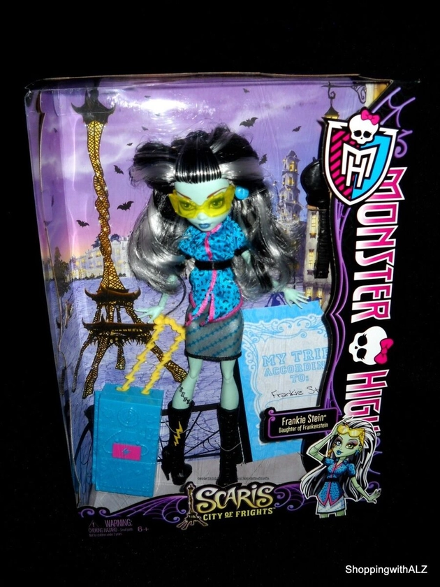 NEW Monster High Scaris Doll Frankie Stein Unopened 2012 Retired