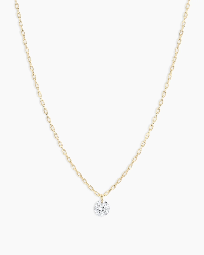 Floating Diamond Necklace