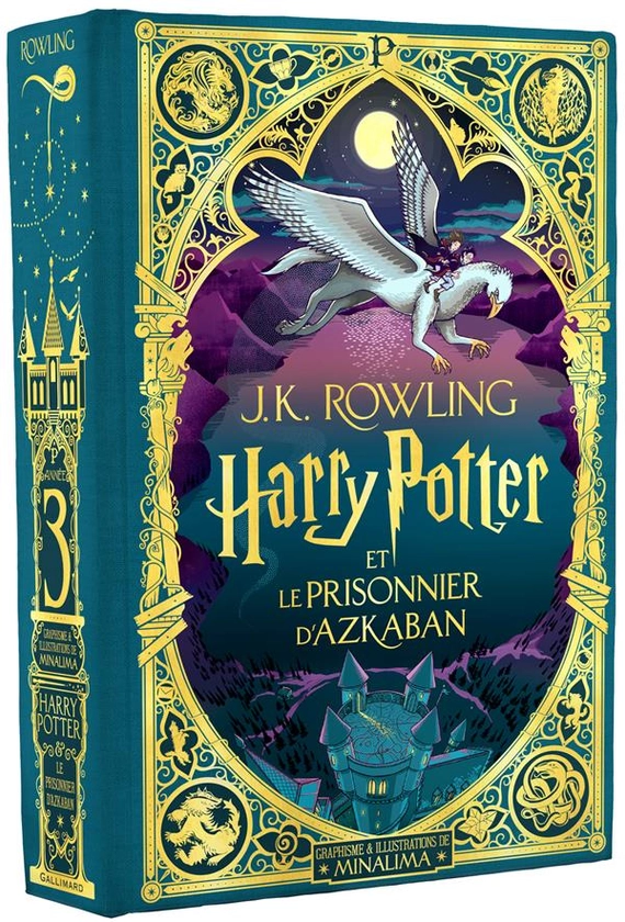 Harry Potter et le prisonnier d'Azkaban - Illustré par MinaLima | Cultura- Romans pour enfants dès 9 ans - Livres pour enfants dès 9 ans | Cultura