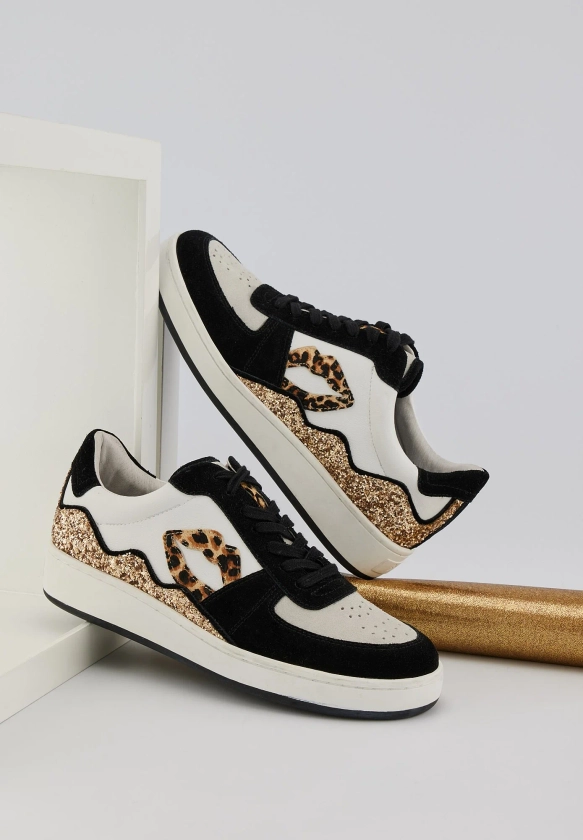 Loulou-Blanc Noir Leopard