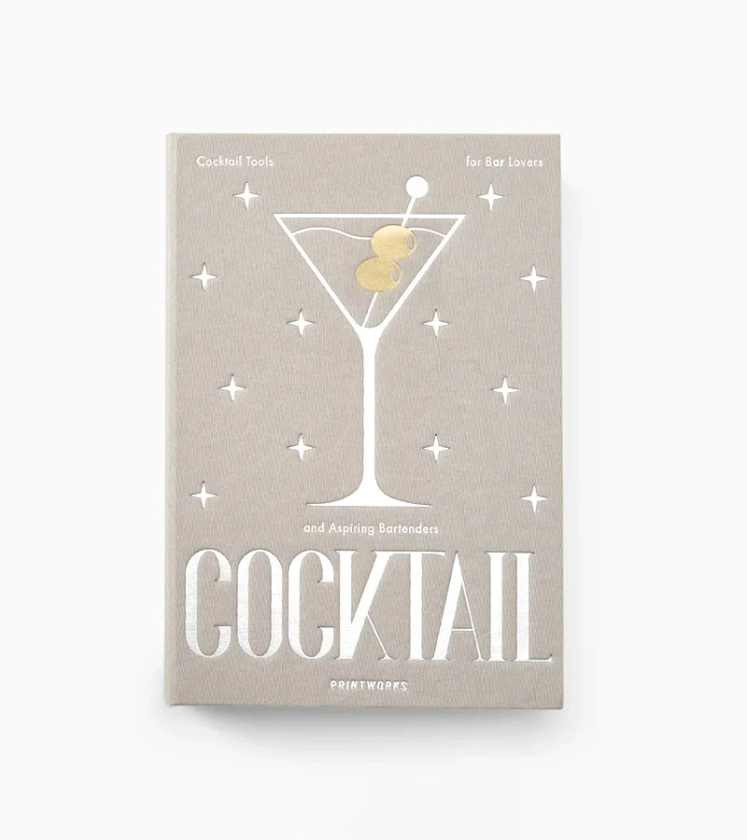 Trompe-l'œil livre, Set à cocktails