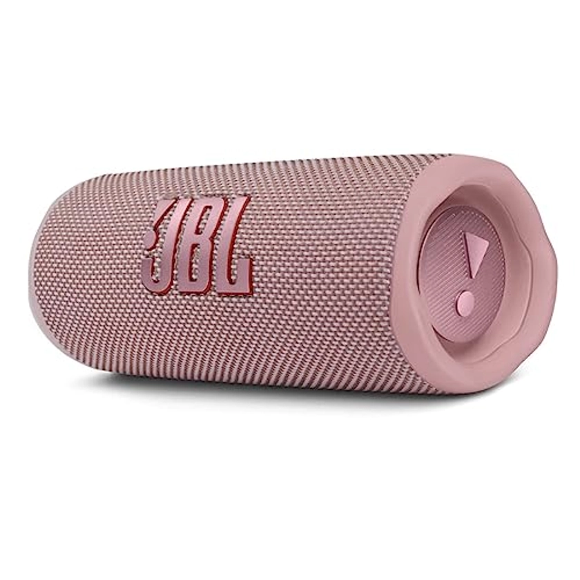 JBL Flip 6 – Enceinte Bluetooth portable et étanche à l'eau et à la poussière - Haut-parleur haute fréquence pour des basses profondes - 12 heures d'autonomie - Rose