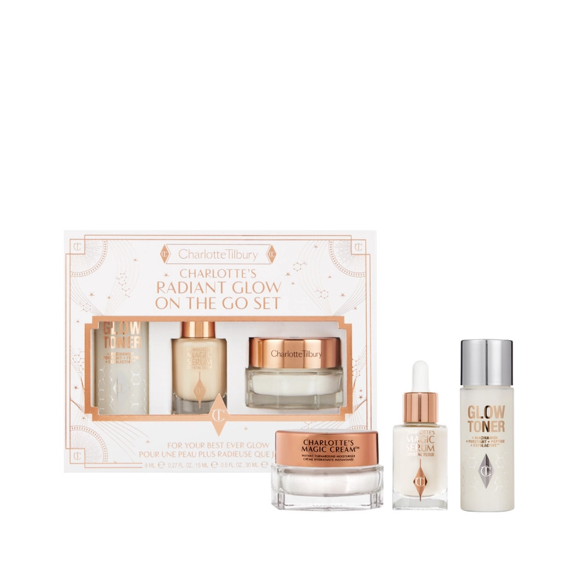 Radiant Glow On The Go Skincare Gift Set | Charlotte Tilbury