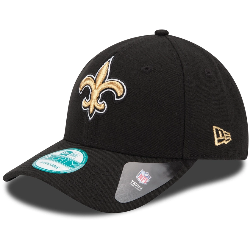 New Orleans Saints New Era The League 9FORTY Adjustable Hat - Black