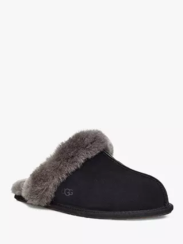 UGG Scuffette Sheepskin and Suede Slippers