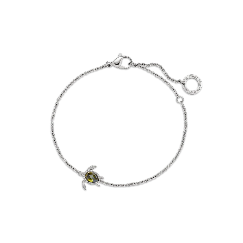 Bracelet Tortue Mono » Argent