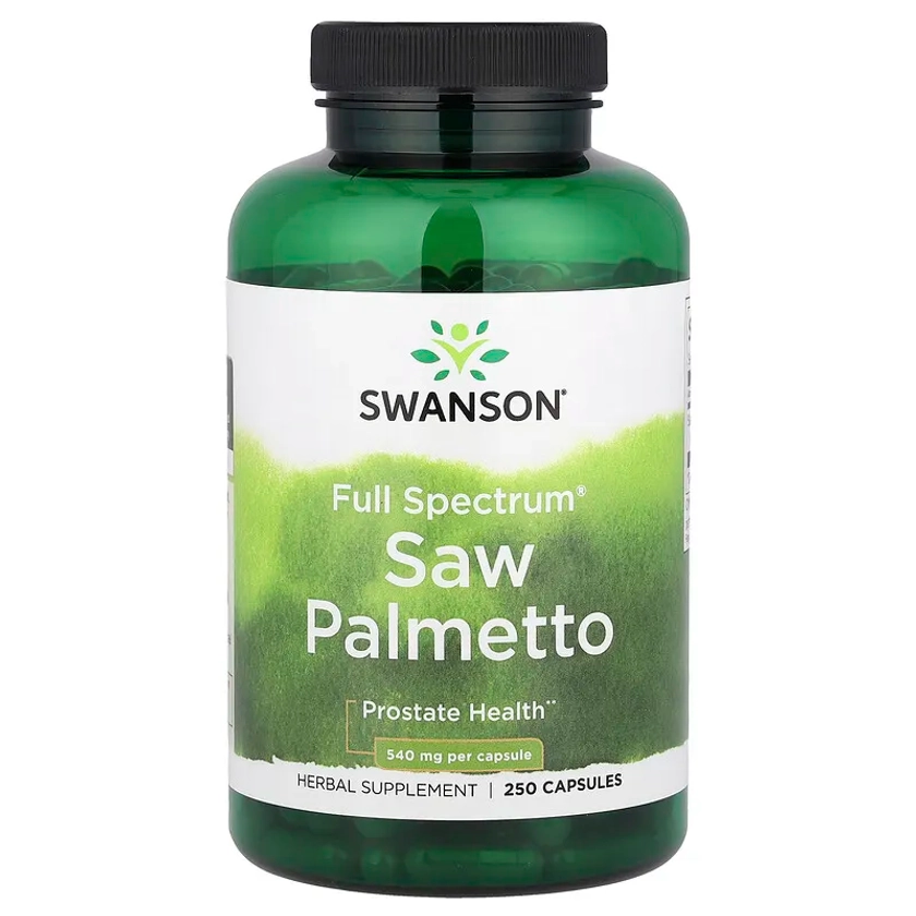 Full Spectrum Saw Palmetto, 540 mg, 250 Capsules 