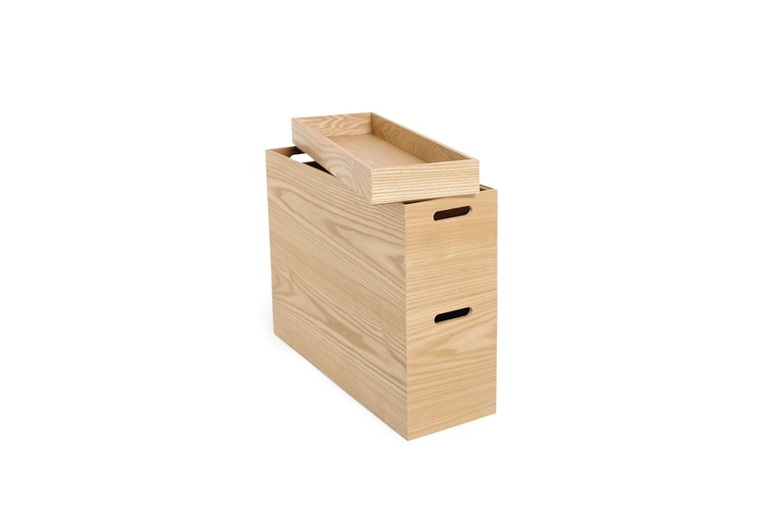 Narrow Table with Storage | Futon Company
