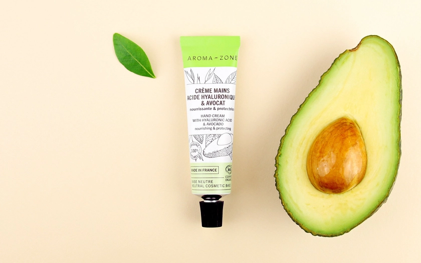 Crème mains neutre Acide hyaluronique & Avocat BIO