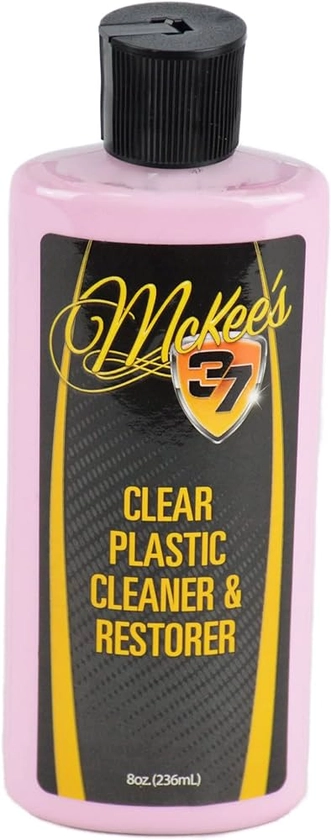 McKee's 37 Clear Plastic Cleaner & Restorer (Boat Windows, Convertible Top Windows, Motorcycle Windscreen)