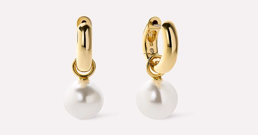 Pearl Drop Earrings - Maxine