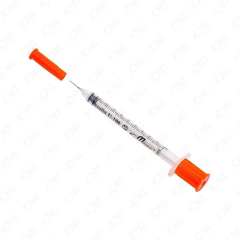 Insulin Syringe with StandardFixed Needle, 1mL, 29G x 13mm | Joya Medical Supplies