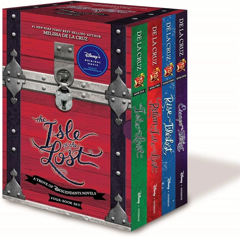 Isle of the Lost Paperback Box Set: The Isle of the Lost / Return To The Isle Of The Lost / Rise Of The Isle Of The Lost / Escape From The Isle Of The Lost (The Descendants) : DE LA CRUZ, MELISSA: Amazon.co.uk: Books